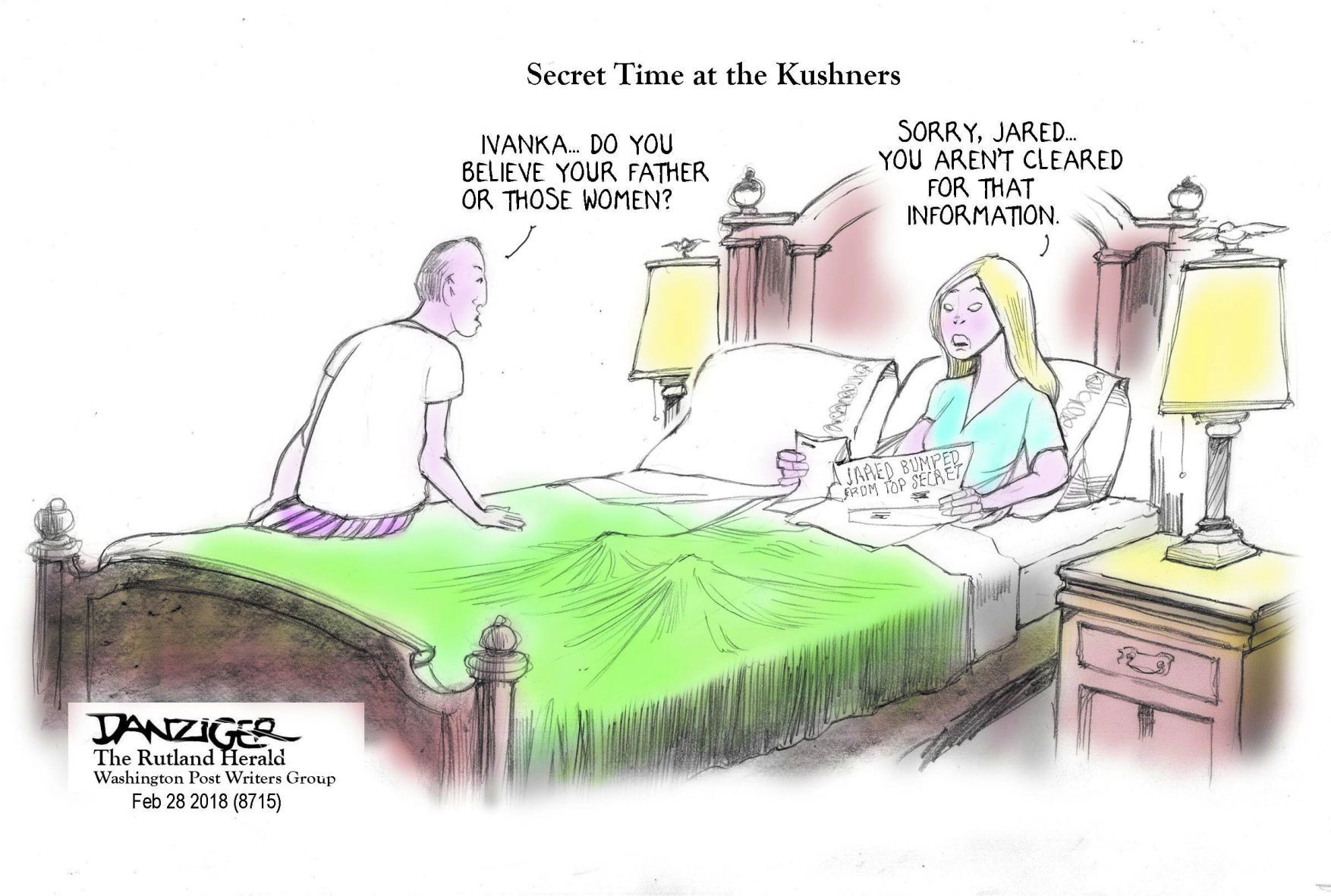 Jeff Danziger cartoon